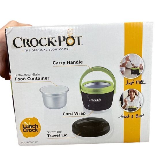 Lunch crockpot lime and grey - Picture 6 of 8